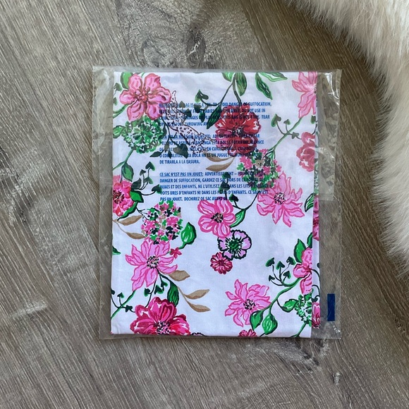 🌸Lilly Pulitzer Floral Printed Tea Towel Coconut Safari Sanctuary - Picture 2 of 4